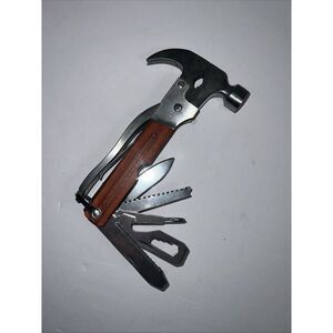 Camping Crawl Hammer Multi Tool Portable Survival Hiking Fishing Survival Device